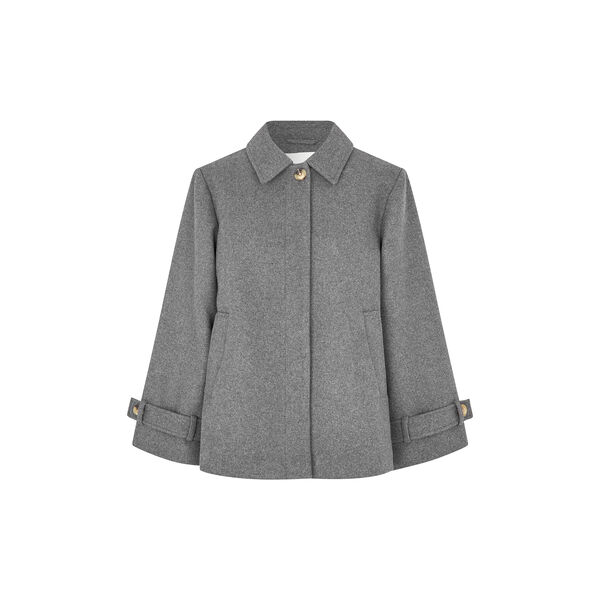 Ofiamd jacket, dark grey melange, Modström