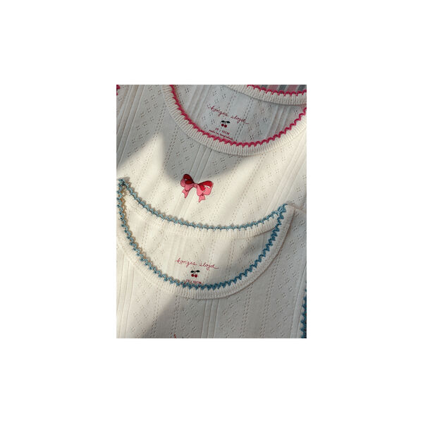 Minna 3 Pack Tank Tops, antique white, Konges Sl&oslash;jd