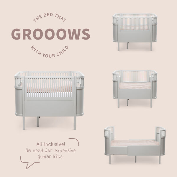 Sebra sengen Baby & Jr., stone, Sebra