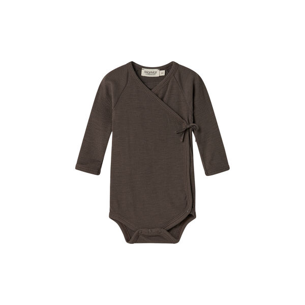 Belita LS Wrap Bodysuit, terre, MarMar Copenhagen