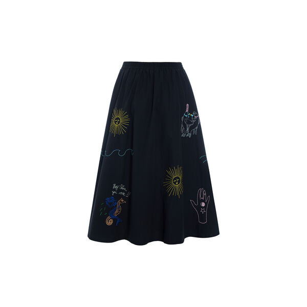 Nima Skirt, black, HUNK&Oslash;N