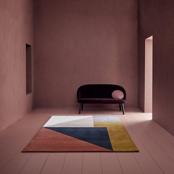 Arguto gulvt&aelig;ppe, multi, Linie Design