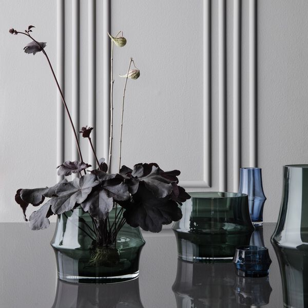 ARC vase, mørk blå, Holmegaard