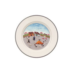 Design Naif tallerken &Oslash; 21 cm, poultry farm, Villeroy & Boch