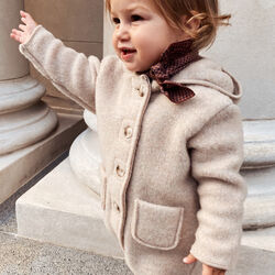 Teddy Onesie, oat, Lalaby