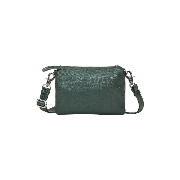 Mellow Leather Pochette, pine green, Mandarina Duck
