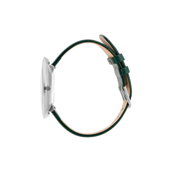 City Hall armb&aring;ndsur, green/steel/green, Arne Jacobsen Watches