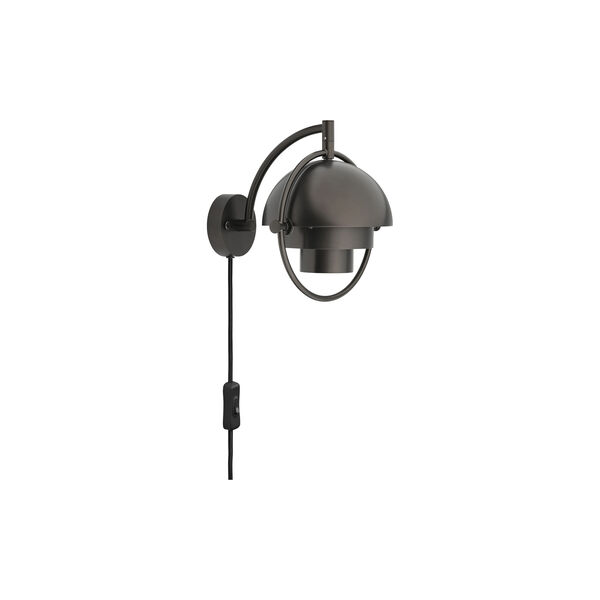 Multi-Lite Wall Lamp, black brass, GUBI