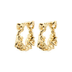 TRUST &Oslash;reringe Small, gold plated, Pilgrim