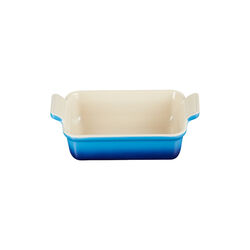 Heritage rektangul&aelig;rt fad 19 cm, azure blue, Le Creuset