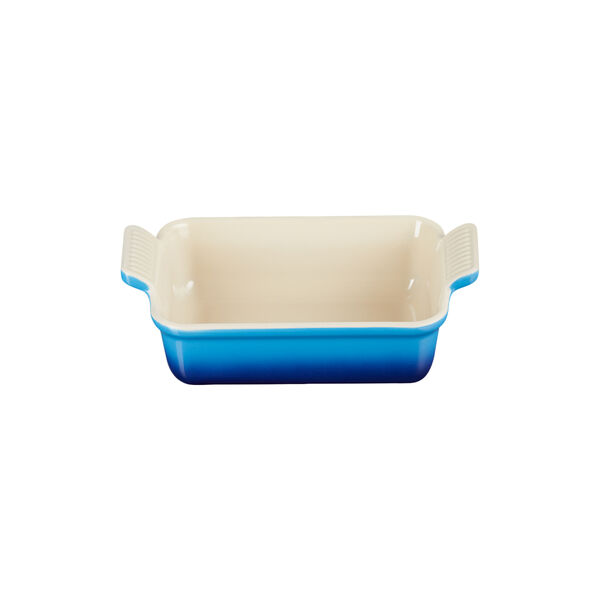 Heritage rektangul&aelig;rt fad 19 cm, azure blue, Le Creuset