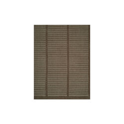 Woven Tatami gulvt&aelig;ppe, mole, Linie Design