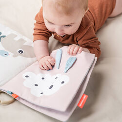 Deer Friends tummy time stofbog, colour mix, Done by Deer