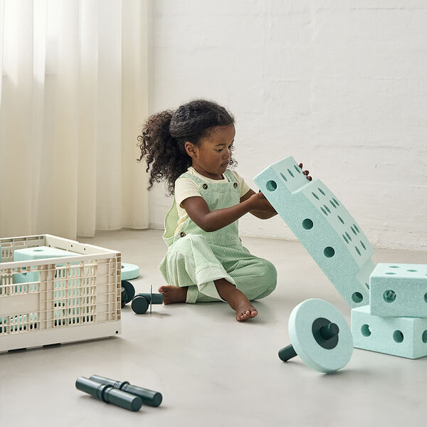 Opbevaringskasse, sand grey Opbevaringskasse, sand grey, MODU