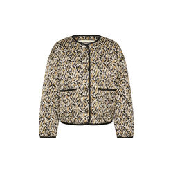 OzetteSZ Jacket, tannin blurry animal, Saint Tropez