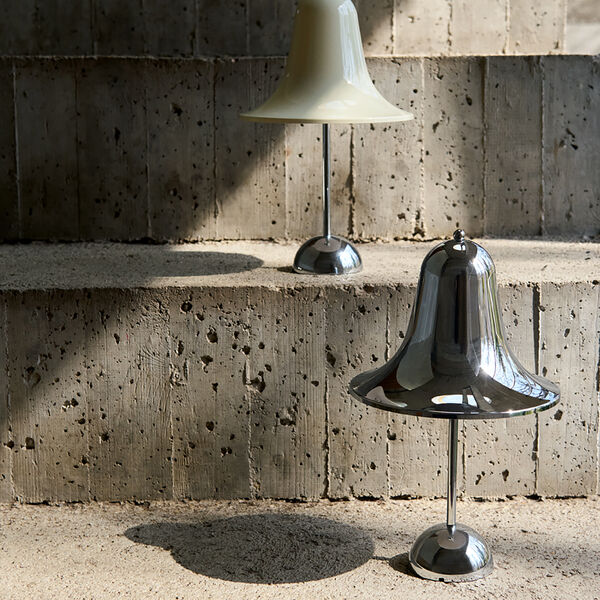 Pantop Portable bordlampe, chrome, Verpan