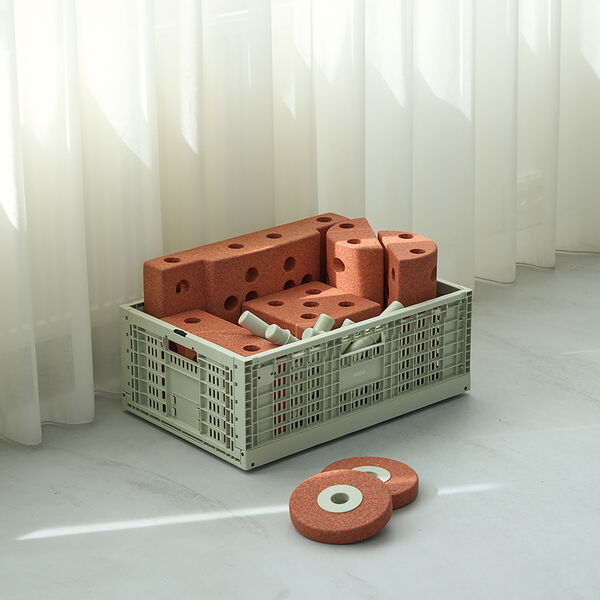 Opbevaringskasse, dusty green Opbevaringskasse, dusty green, MODU