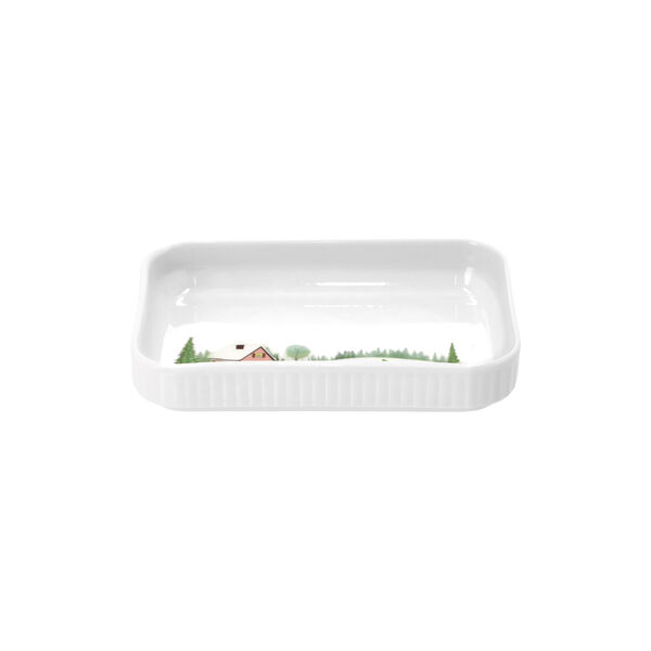 Vinter rektangul&aelig;rt fad 18 cm, Pillivuyt