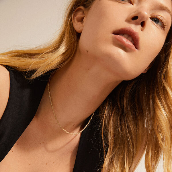 PAM Robe Chain Armb&aring;nd, gold plated, Pilgrim