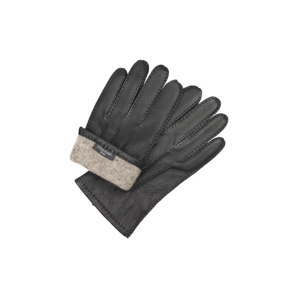 Hunter handsker, black, Markberg