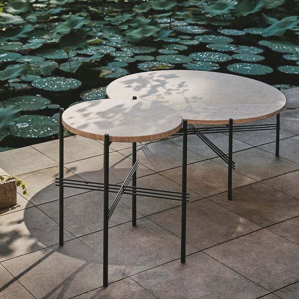 TS Outdoor Coffee Table, neutral white, GUBI