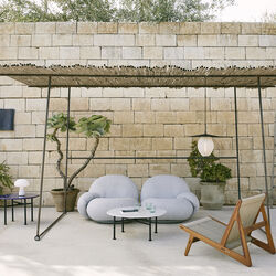 Carmel Coffee Table, clam white, GUBI