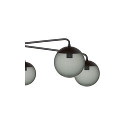 Lord Asymmetric Ceiling, black/smoke, Rubn