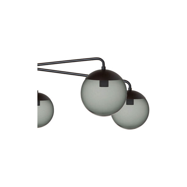 Lord Asymmetric Ceiling, black/smoke, Rubn