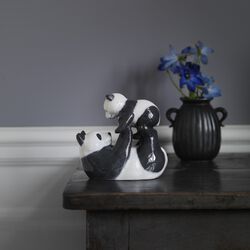 &Aring;rsfigur 2022 Panda med unge, Royal Copenhagen