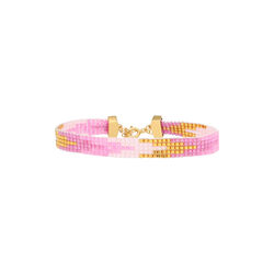 Monika armb&aring;nd, light pink, Nuni Copenhagen