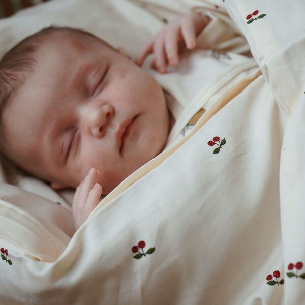 2-piece Baby Bedding, cherry, Konges Sl&oslash;jd