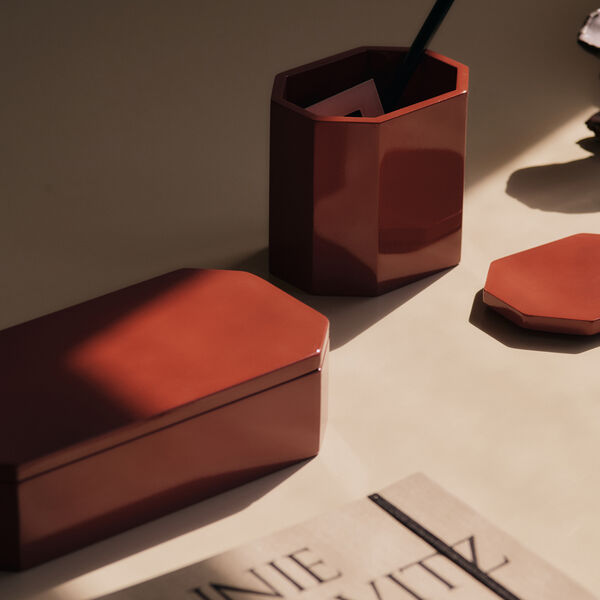 Nova&nbsp;Storage&nbsp;Box&nbsp;Medium, picante red, Ferm Living