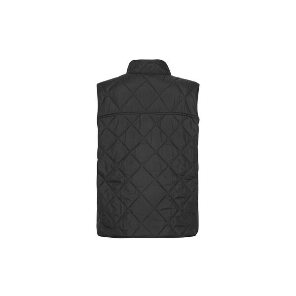Quilted Short Vest, dark indigo, Ilse Jacobsen Hornb&aelig;k