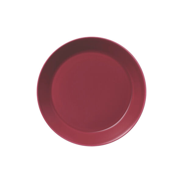 Teema tallerken &Oslash; 21 cm, kirseb&aelig;rr&oslash;d, Iittala