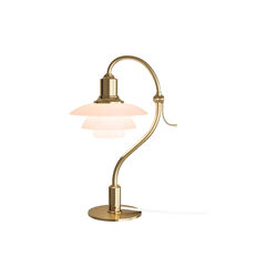 PH 2/2 Question Mark Pale Rose bordlampe, Louis Poulsen