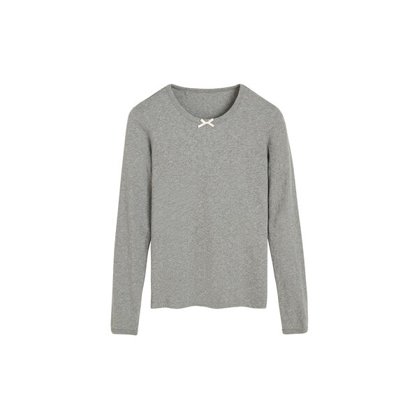 Messhu Long Sleeve Melange, grey melange, Aiayu