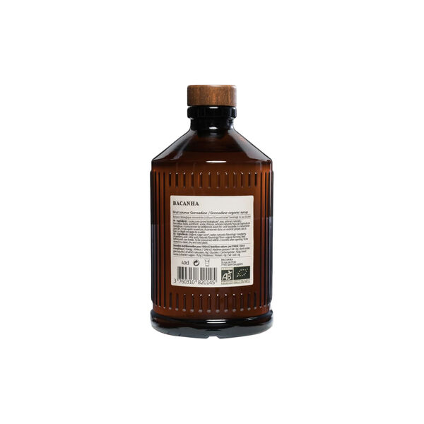 Økologisk sirup - Grenadine, Bacanha