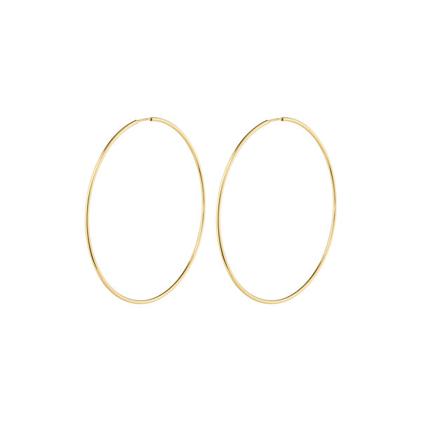 SANNE Hoops X Large, gold plated, Pilgrim