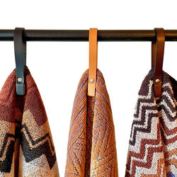 Magnetisk håndklædeholder, brown, Nordan Home