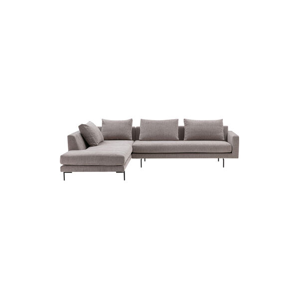 Edge V2 sofa med venstrevendt chaiselong, soft 03, Wendelbo