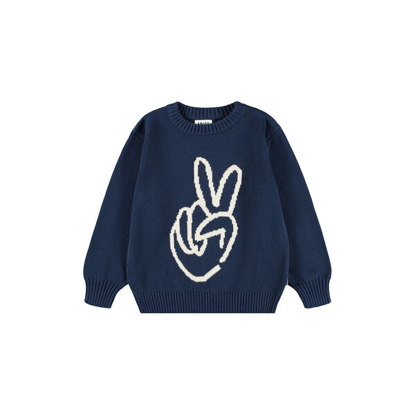 Bello sweater, peace at hand, Molo