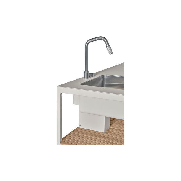 Vipp742 Open-Air Outdoor Kitchen Unit with Sink, Vipp