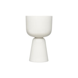 Nappula urtepotte small high, hvid, Iittala
