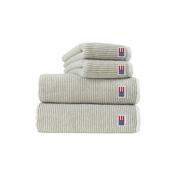 Original håndklæde, vintage green/white, Lexington