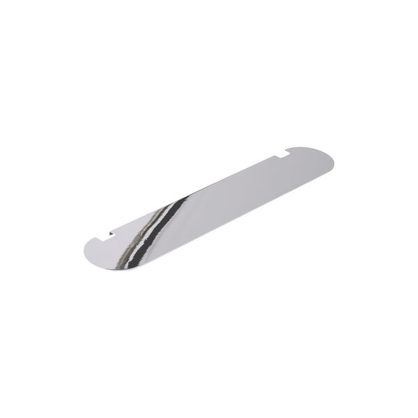 Pipe Shelf, chrome, Pedestal
