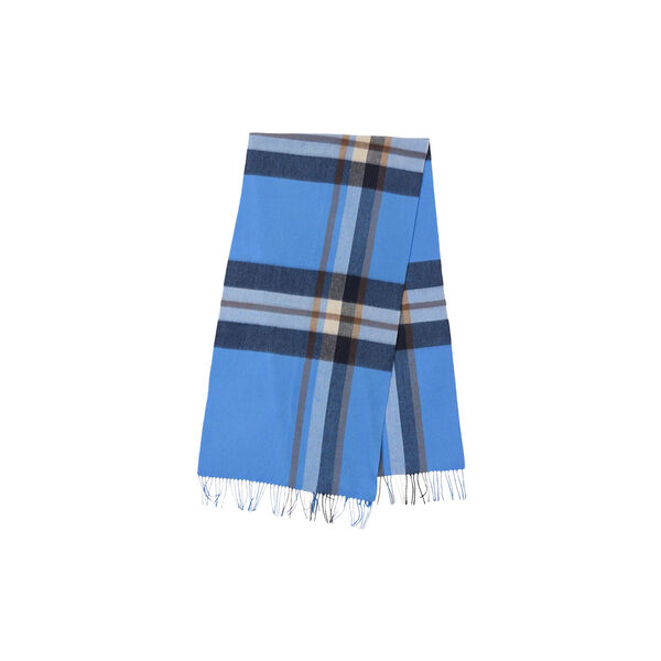 CHECK IT OUT tørklæde, soft blue, Bella Ballou