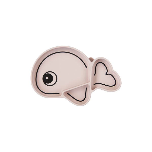 Wally Silikone Stick & Stay tallerken, pudder, Done by Deer