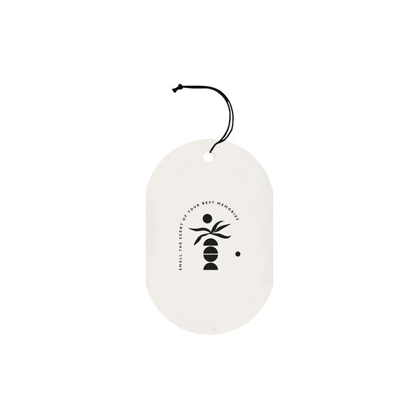 No. 5 Scented Car/Room Tag, Bergamot Neroli, Candly & Co