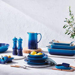 Oval grydeskeholder, azure blue, Le Creuset