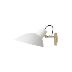 VV Cinquanta Wall Lamp, white/brass, Astep